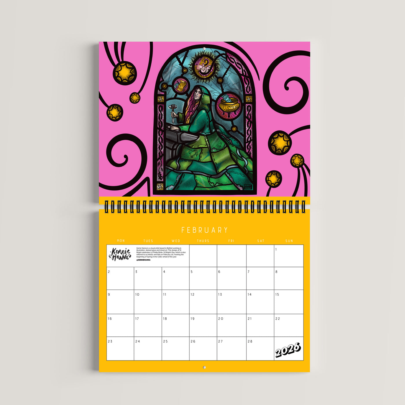 2026 Local Artist Calendar PREORDER