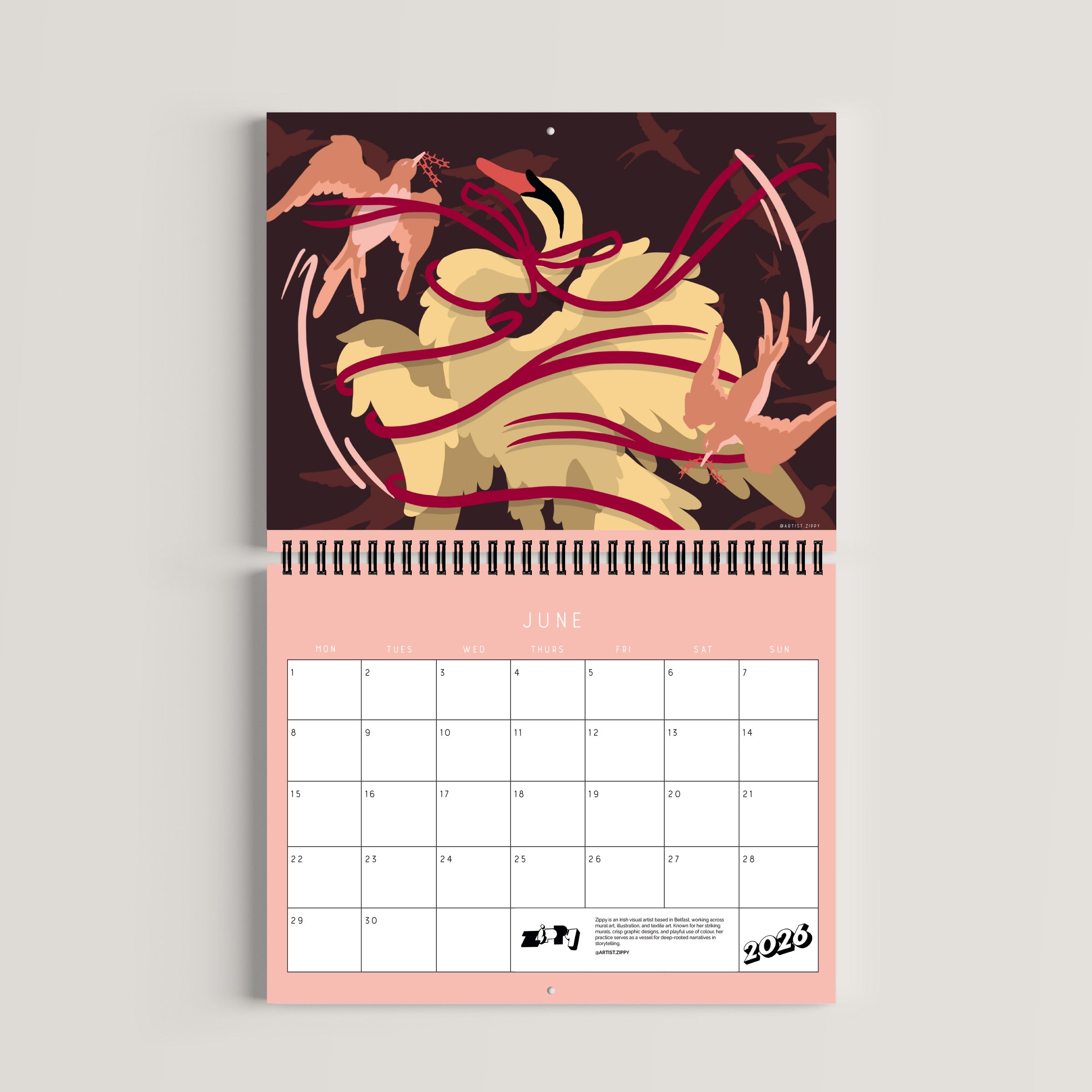 2026 Local Artist Calendar PREORDER