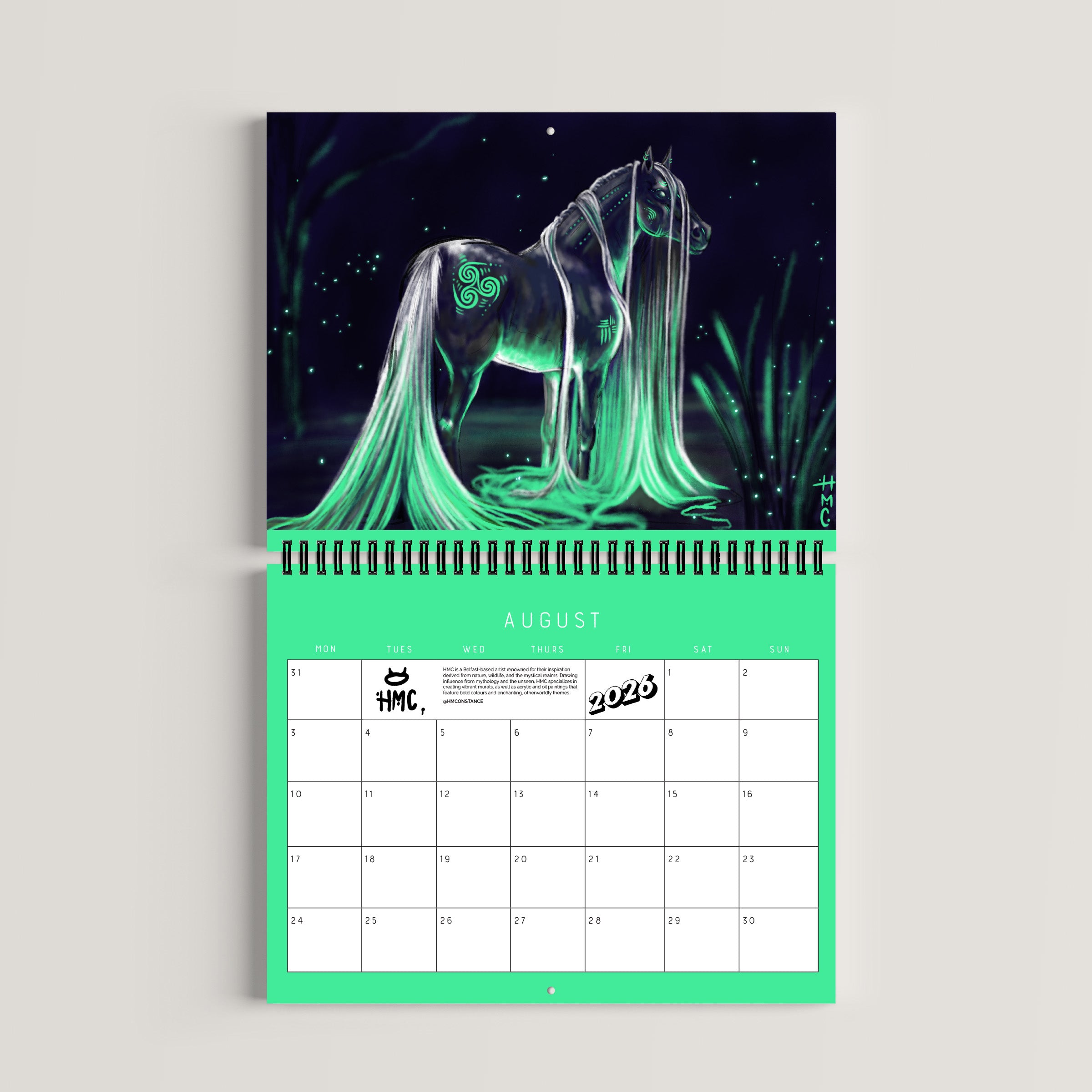 2026 Local Artist Calendar PREORDER
