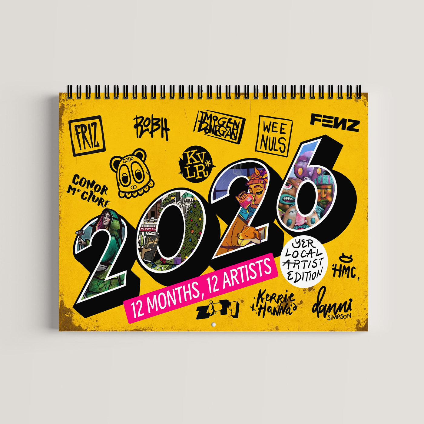 2026 Local Artist Calendar PREORDER