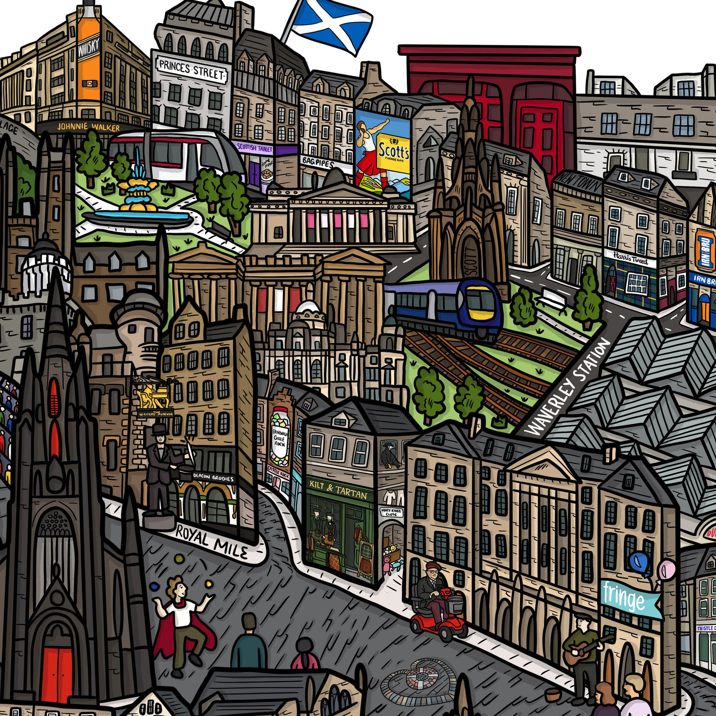 Edinburgh Map