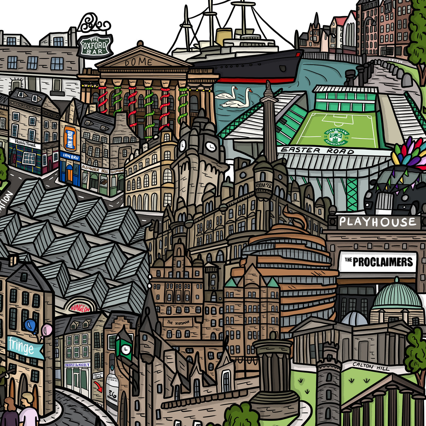 Edinburgh Map