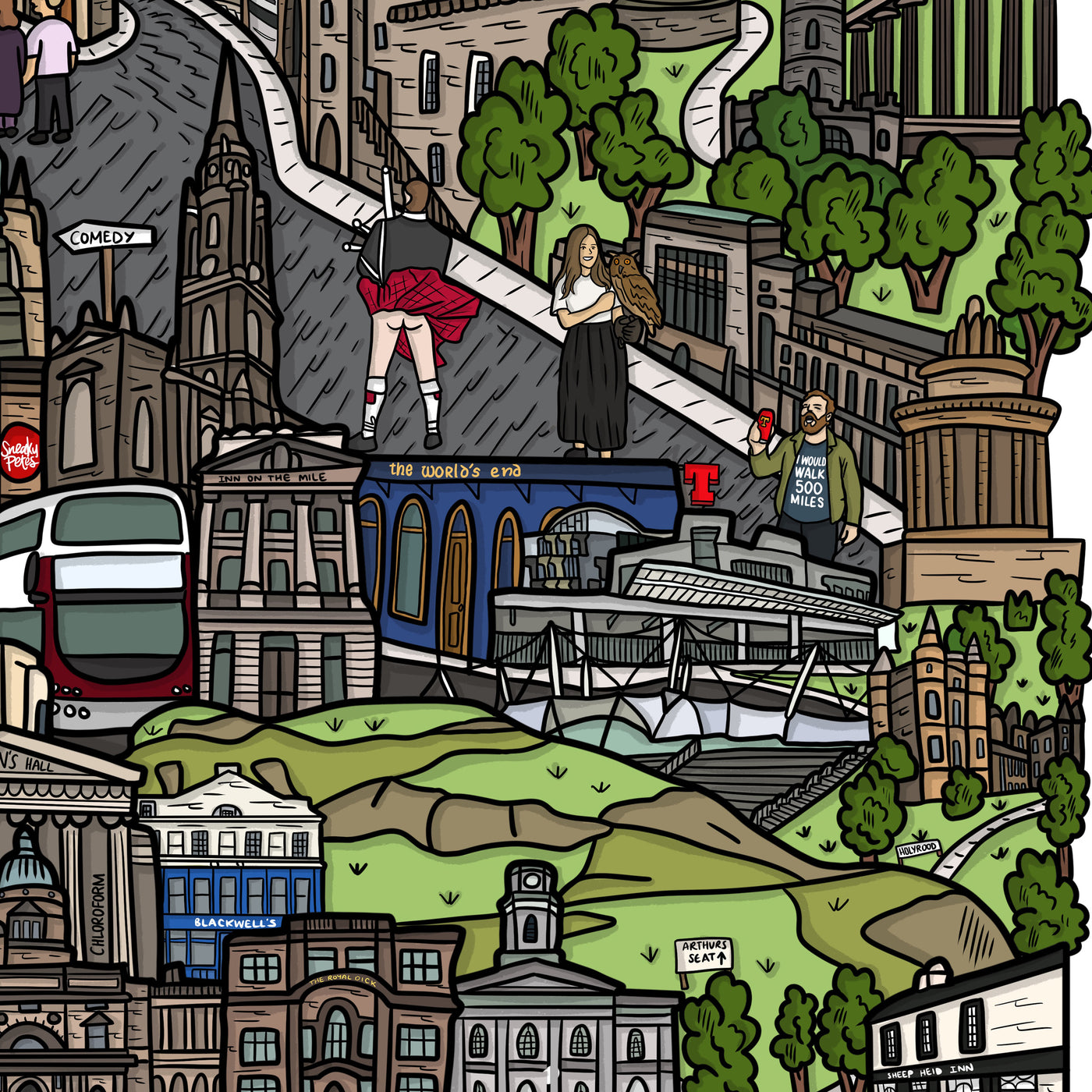 Edinburgh Map