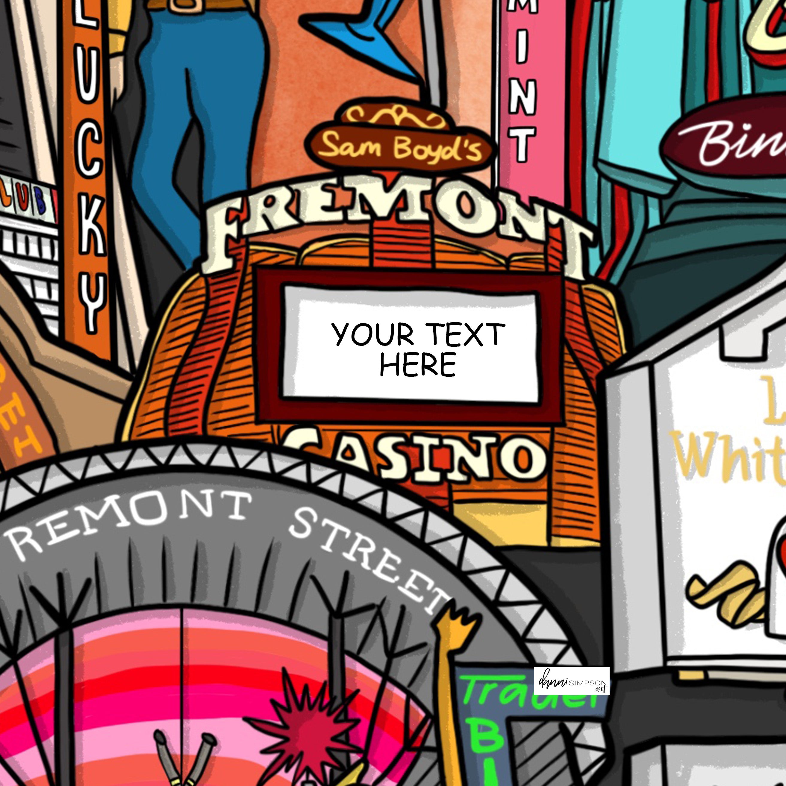 Las Vegas · Danni Simpson Art